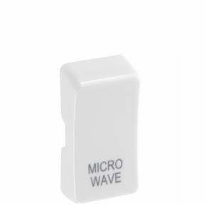 BG RRMWW Rocker Microwave White