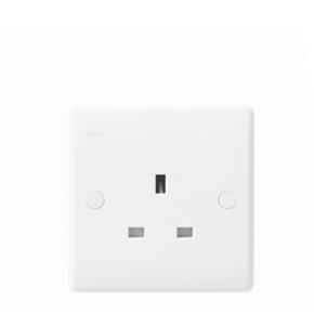 Deta S1206 1Gang SP Unswitched Socket
